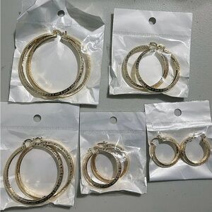 Elegant Gold Hoop Earrings